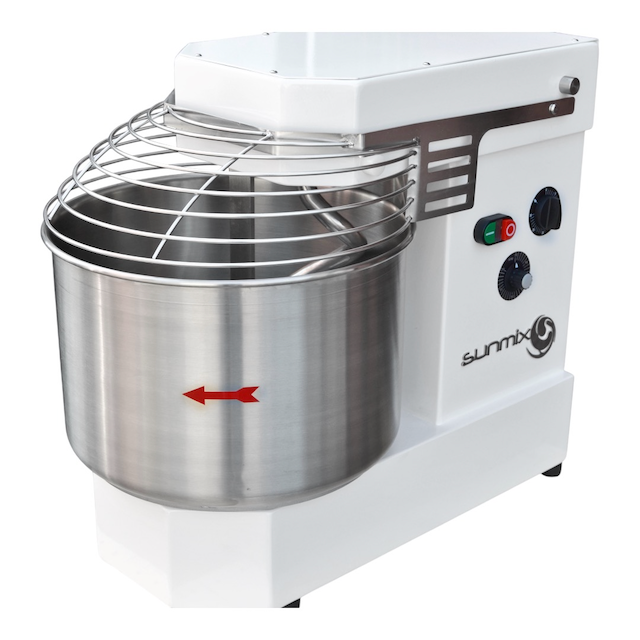 FOR HIRE - 25kg Sunmix Small Line Spiral Dough Mixer